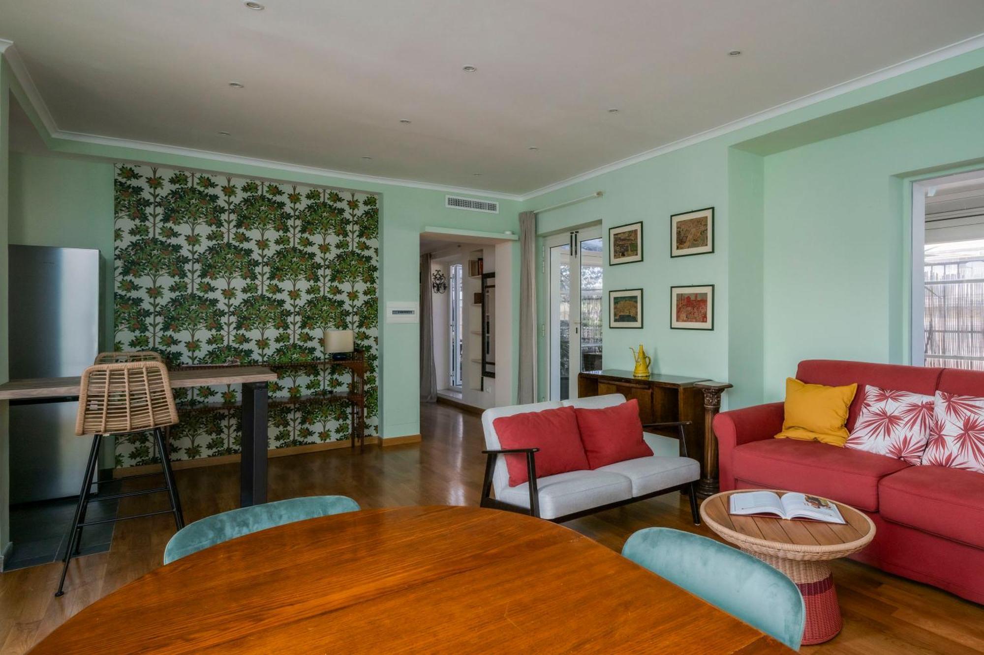 Apartmán Da Giorgio E Teresa - Attico Con Terrazza A Piazza Del Popolo Řím Exteriér fotografie