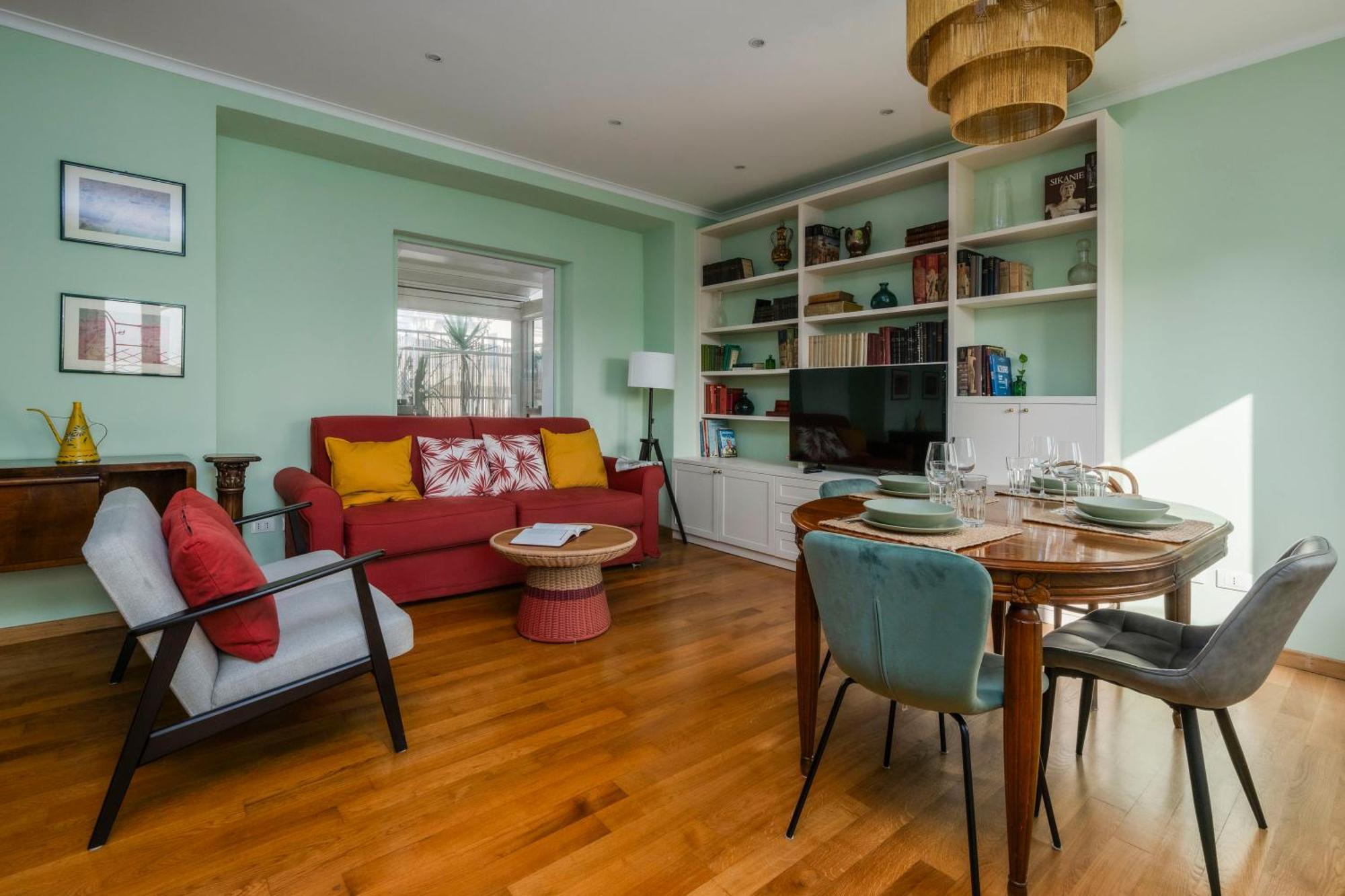 Apartmán Da Giorgio E Teresa - Attico Con Terrazza A Piazza Del Popolo Řím Exteriér fotografie